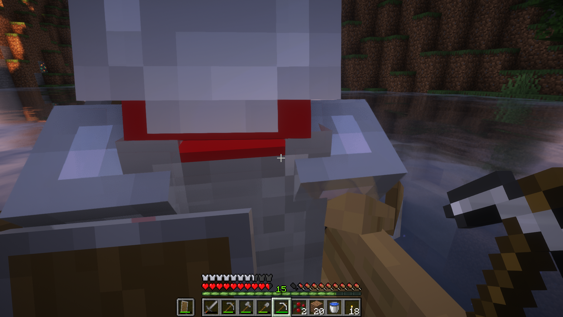 Players exploring a MinecraftRP town